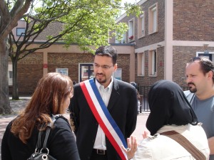 Echange entre Z.BEN AMAR et les parents de l'école Balzac